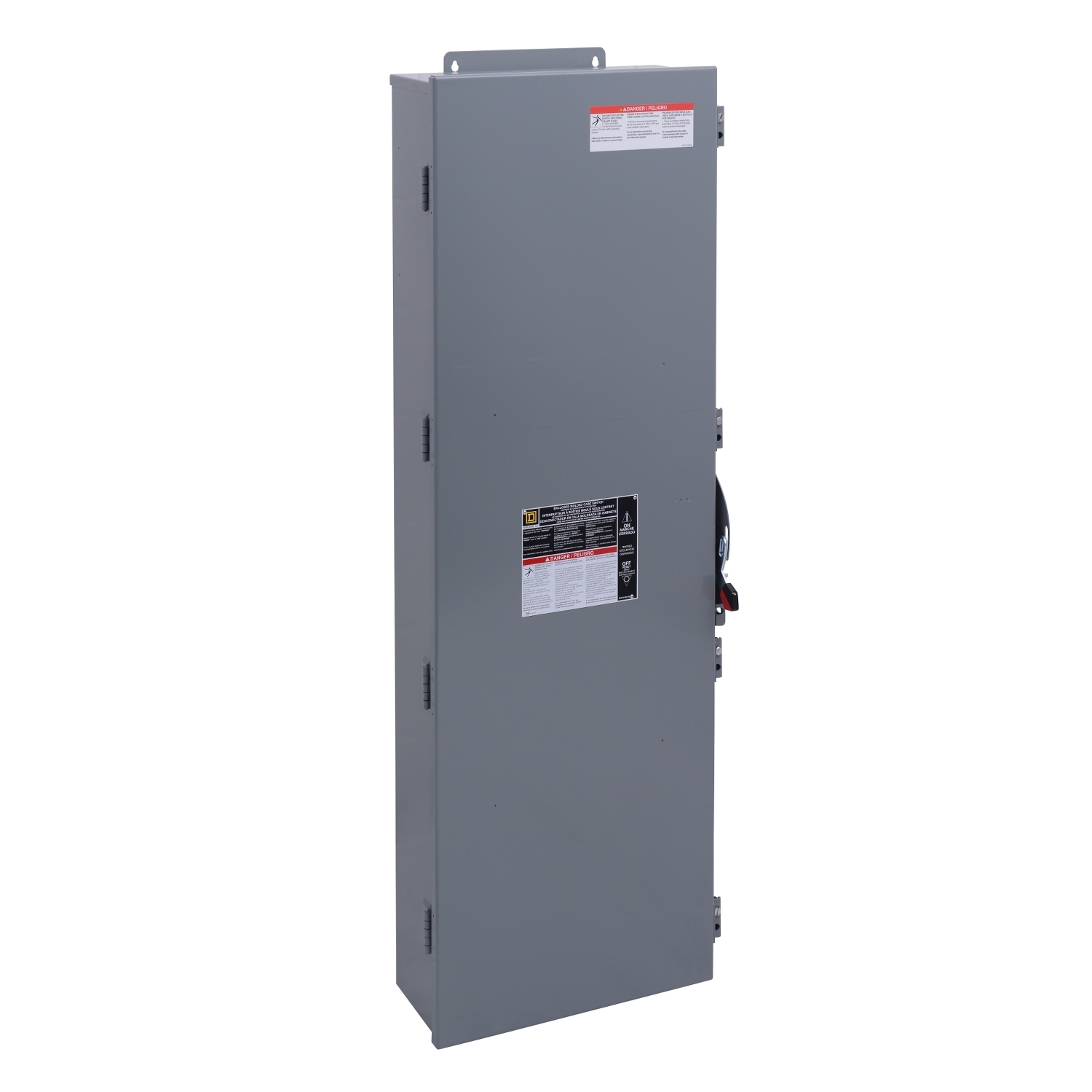 Circuit breaker enclosure, PowerPacT L, 250A to 600A, 3 pole, NEMA 12/3R, steel, without knockouts