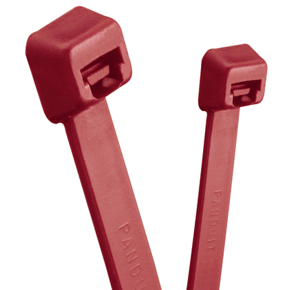 Pan-Ty PLT2S-C702Y Cable Tie, Maroon, H