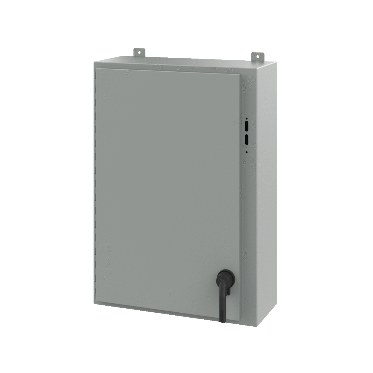 Disconnect Enclosure with Handle Type 12, 36.00x25.38x10.00, Gray, Steel