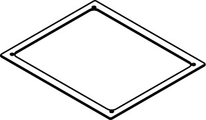 TILE SPACER FOR COVER ASSEMBLIES