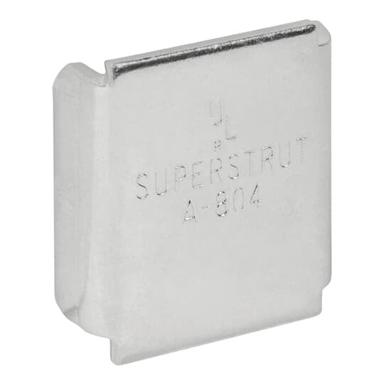 End Cap, Electro-Galvanized Steel, For use with A-1200 and A-1400 Series Channel