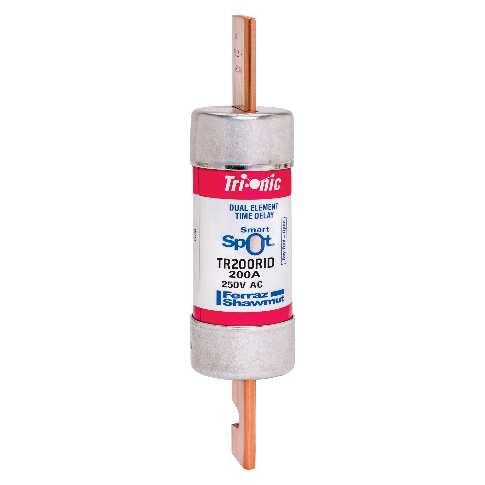 Fuse TR-R - Class RK5 - Time-Delay 250VAC 250VDC 200A Blade SmartSpot