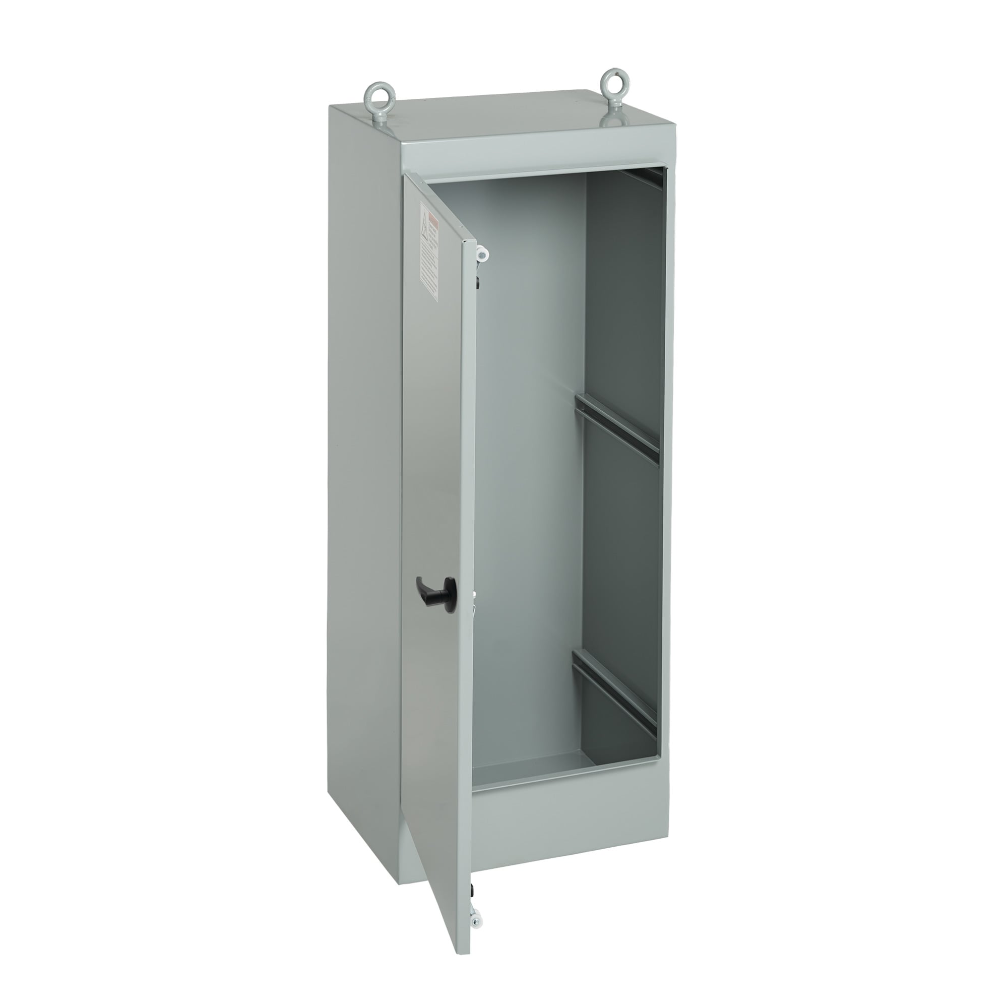 Freestand Single Access Gray Inside Type 12, 72.06x24.06x18.06, Gray, Steel