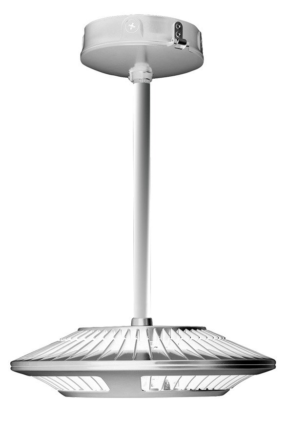 Architectural 2292 Lumens Pled Pendant Mount 52W 5000K 120V-277V Bilevel White