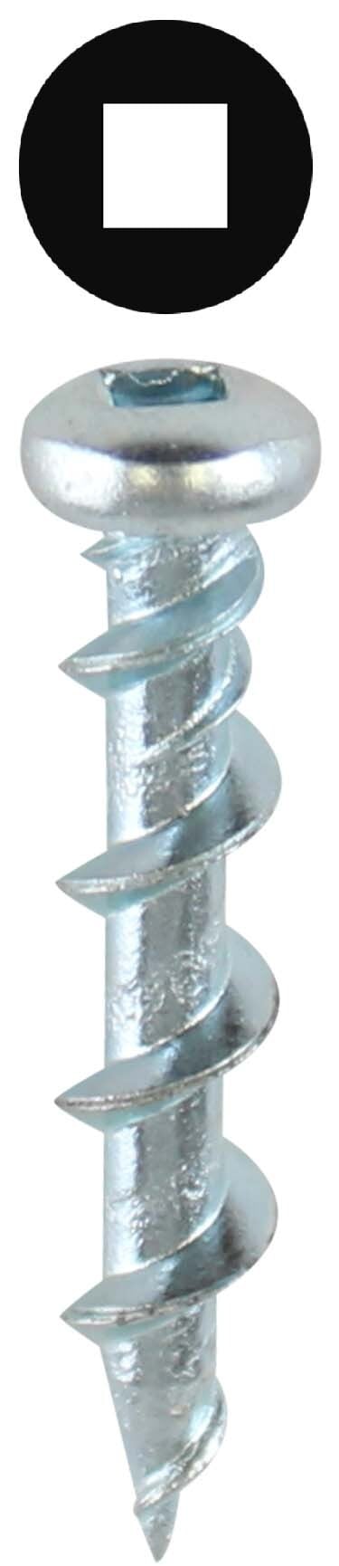 3/16 inch x 1-1/4 inch Square Drive Pan Head Wall Twister Anchor Kit