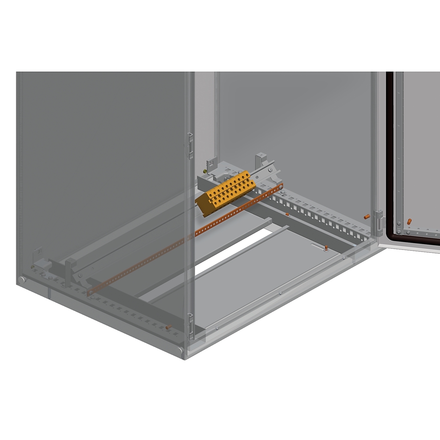 Combined support bracket, PanelSeT SFN, Spacial SF, Spacial SM, steel , set of 10