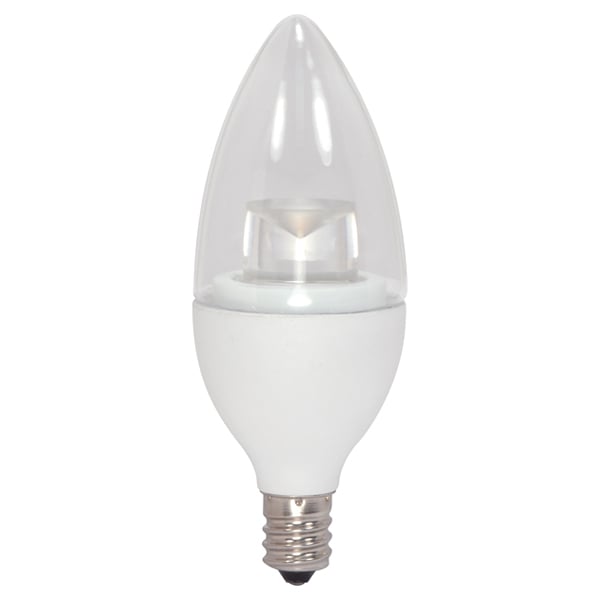 Candle LED Light, Designation: 2.8W Torpedo LED - Candelabra Base - 3000K - 120V - 1 / Card