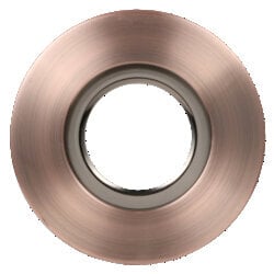 OBS61717 Trim Ring for RT56 downlight recessed kit. Bronze Trim and Bronze Reflector