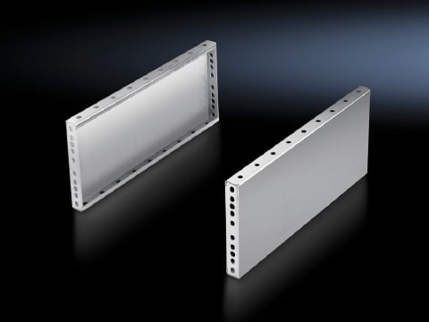 Base/plinth trim panels, side, 200 mm, Stainless steel for base/plinth components front and rear