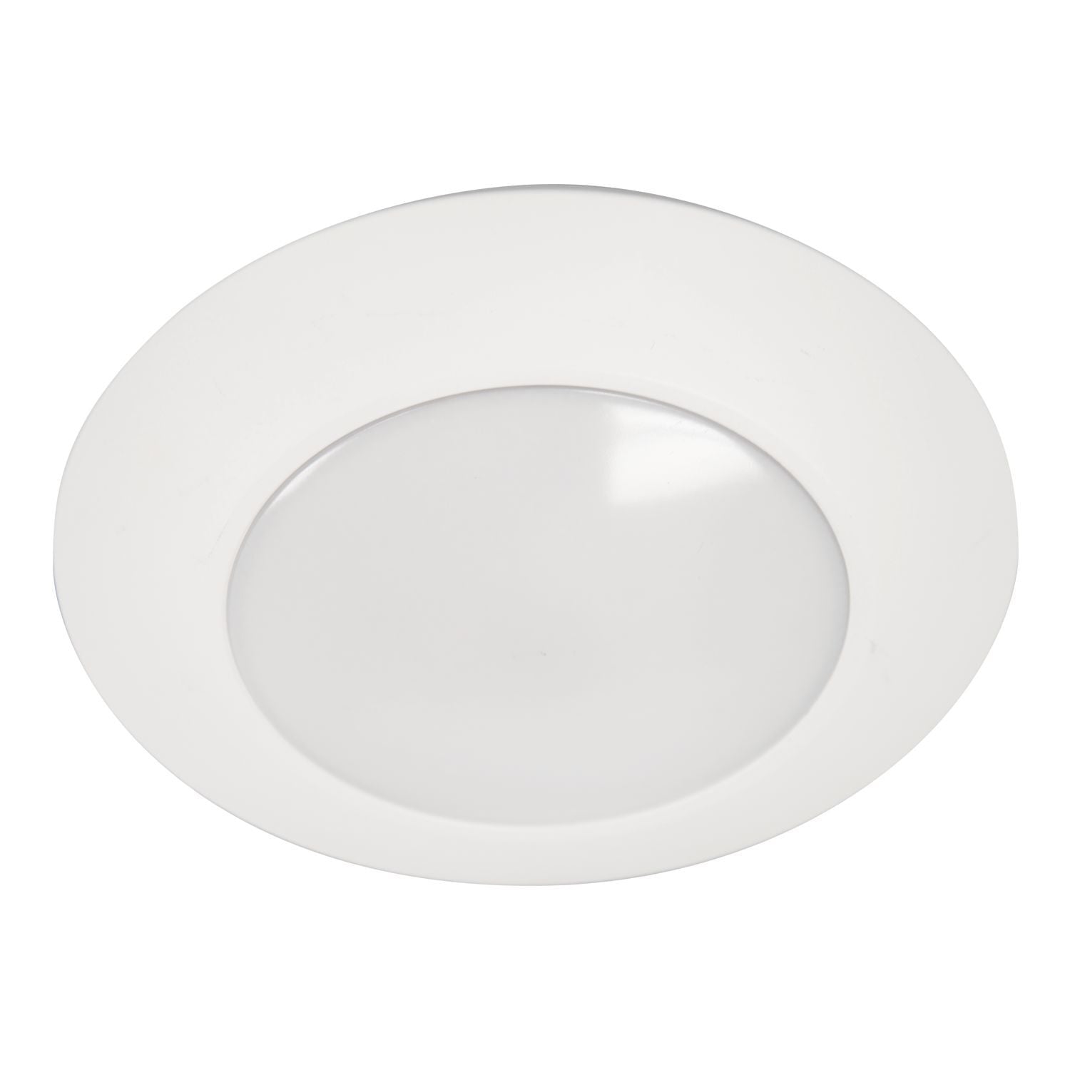 6" LED surface light, 900lm, 4000K, White, 6 bulk pack