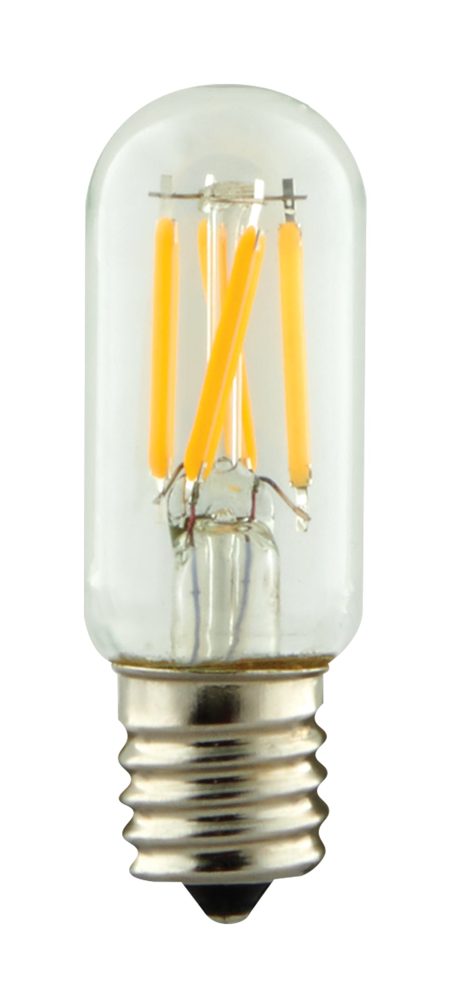 3.5 Watt T7 LED Lamp - Clear Intermediate Base 3000K 350 Lumens 120 Volts Carded