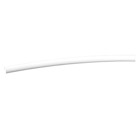 Thin-Wall Heat Shrinkable Tubing, White Cross-Linked Polyolefin, 1/4 Inch, Shrink Ratio 2:1, Length 100 Feet, Operating Temperature -55 to 135 Degrees Celsius, Non-Lined