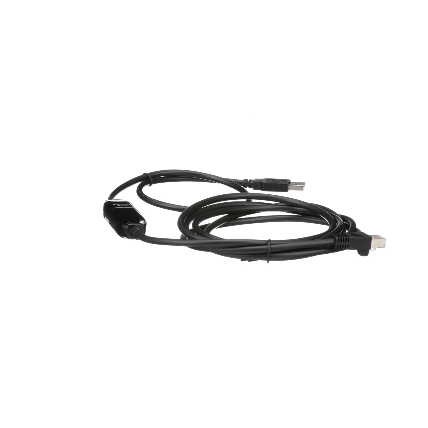connection cable USB to RJ45, TeSys T, for connection between PC and drive