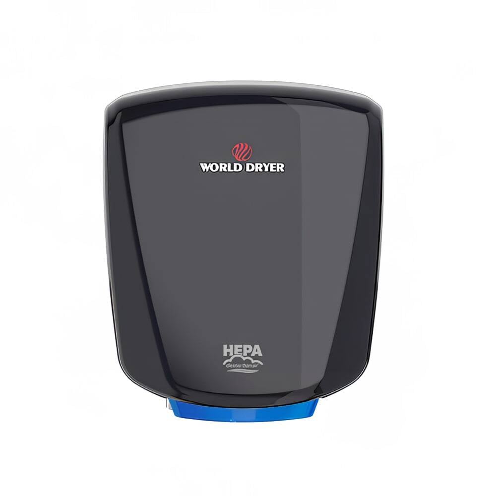 Q-162A2 VERDEdri Automatic Hand Dryer, Alumnium, Black