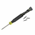 27-in-1 Multi-Bit Precision Screwdriver with Apple Bits, Multi-Bit Screwdriver features convenient on-board storage of 26 different precision bits and a 3.5 mm nut driver