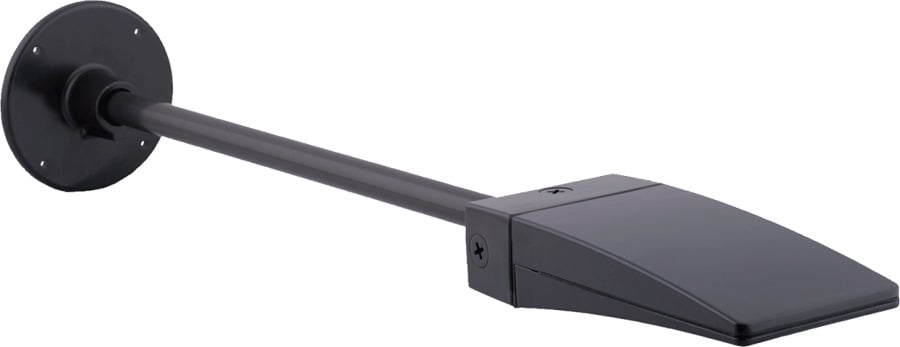 Wall Packs Straight Arm 24 Inches With Round Wallplate & 1/2 Inch Nps Threads
