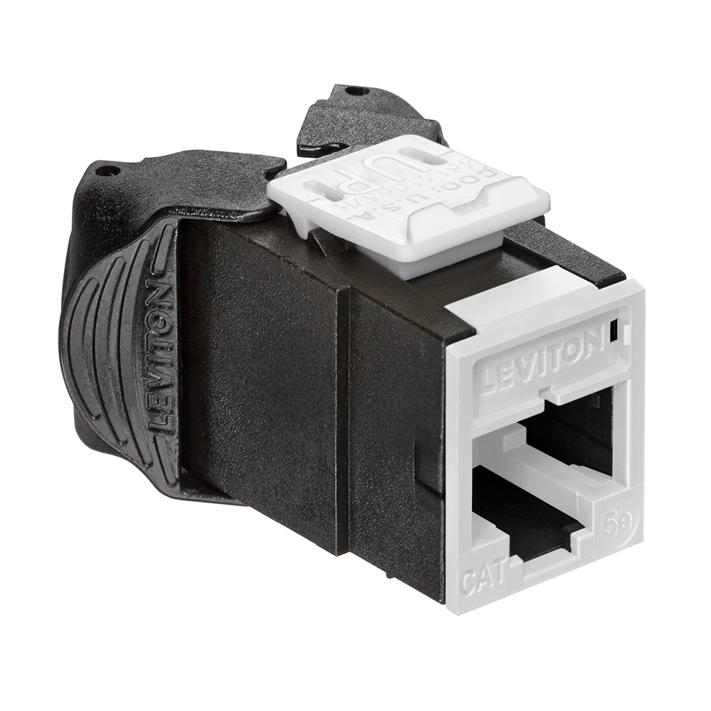Atlas-X1 Cat 5e UTP QuickPort Connector, White