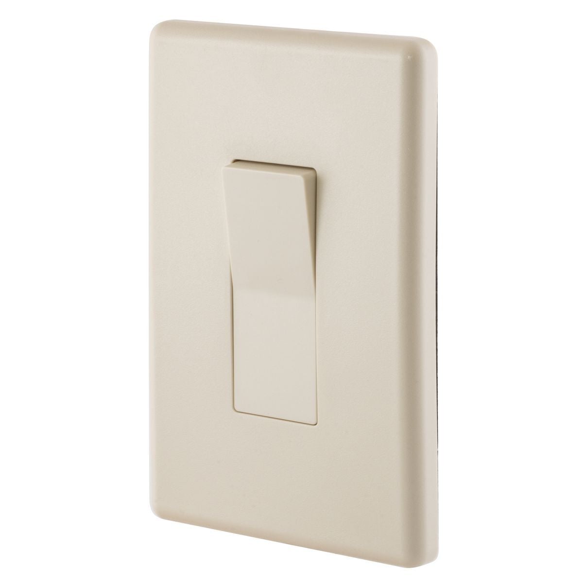 Rocker, Weatherproof, self-grounding, back and side wired