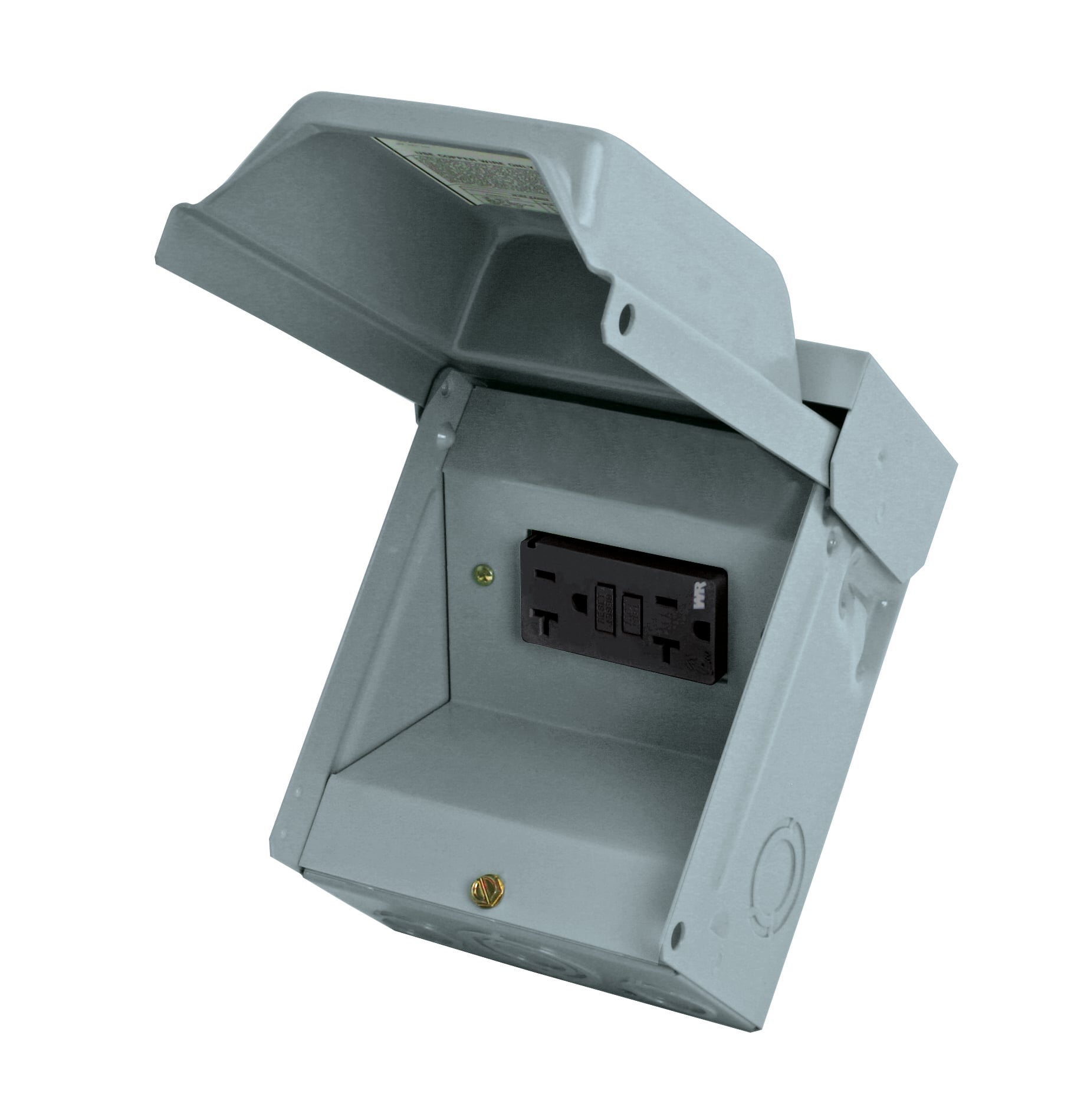 At  Midwest Electric, we call this our Most Useful Power Outlet because of its versatility. Use it to power landscape lighting and accessories, engine block heaters, outdoor battery charging, farm and ranch applications, and anything where a 20A ground-fault protected receptacle would come in handy.