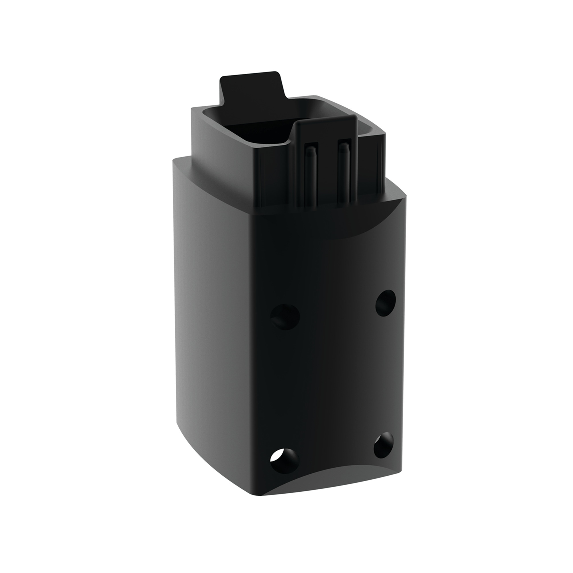 Syspend 281-Max Tube Adapter, 4.02x2.83x5.51, Black, Aluminum