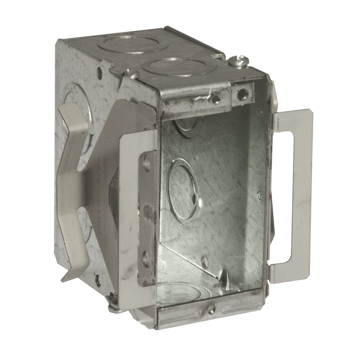 Block-Loc Masonry Boxes, 1 Gang, 3-1/2" Deep - Gangable with ConduitKO's