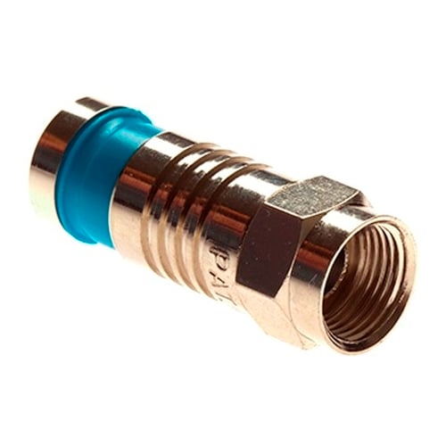 F RG6Q Compression Nickel Pl 10/Clam