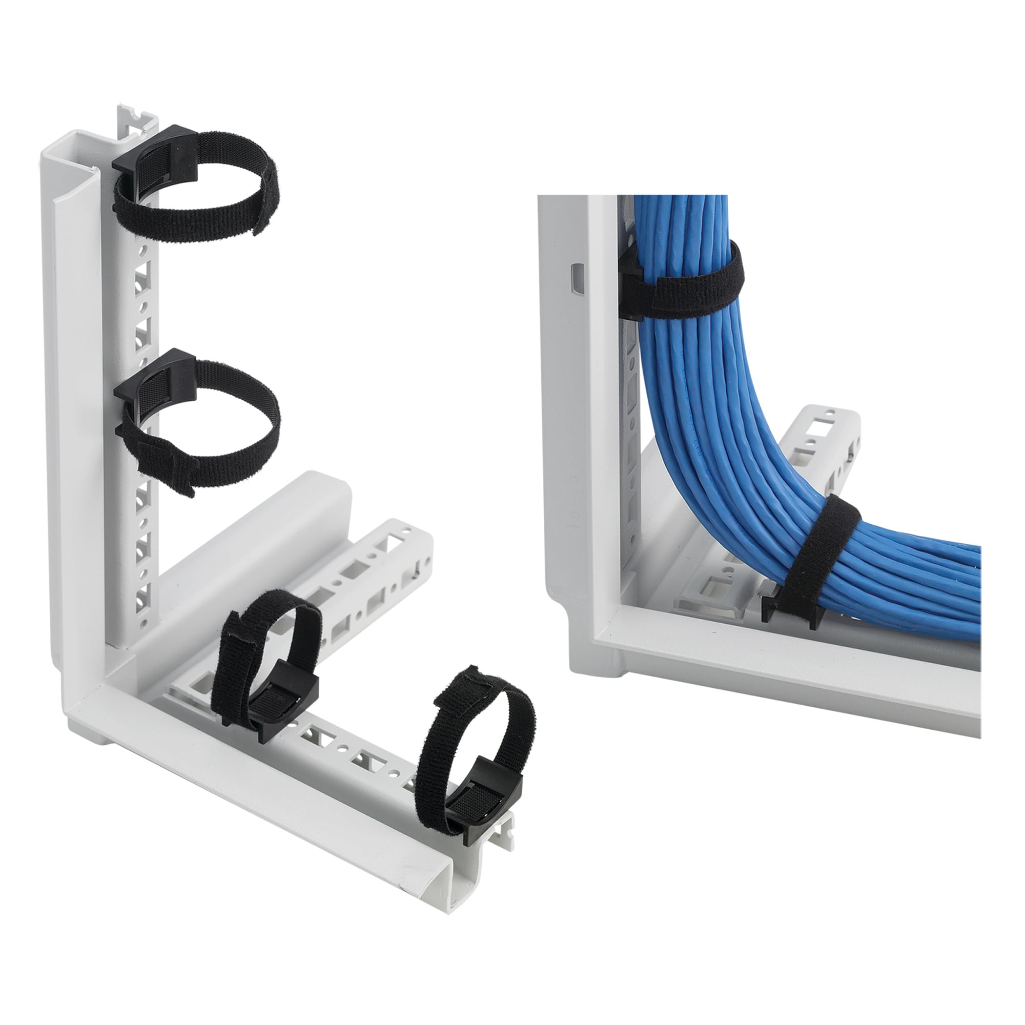 Frame Tie-Down Bracket, Black, Plastic