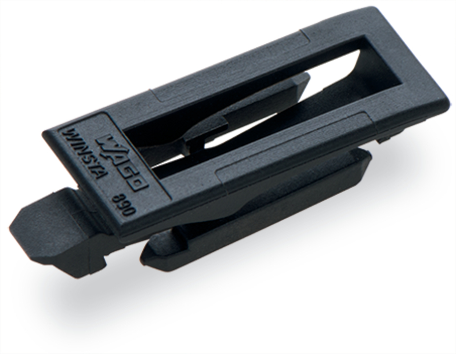 Locking lever; for manual operation; black