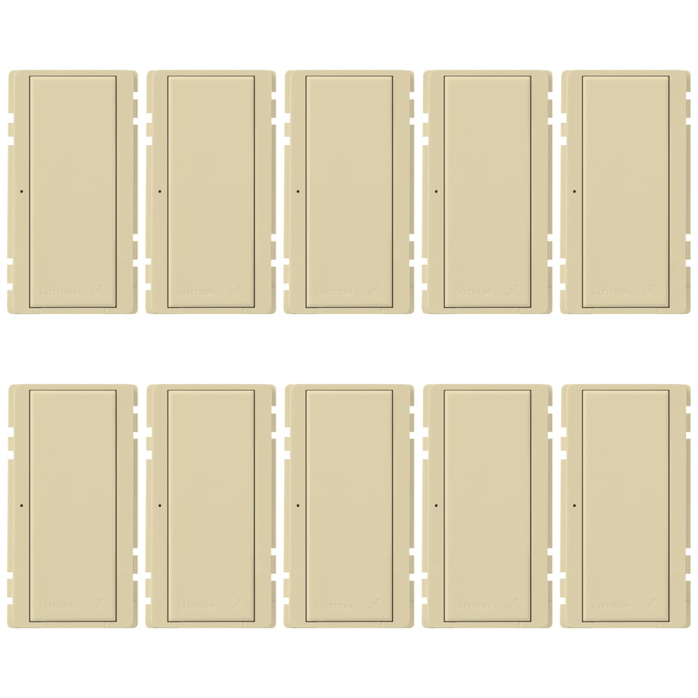 Replacement Button Kit for RadioRA 2 or HomeWorks switches, 1-pack in ivory