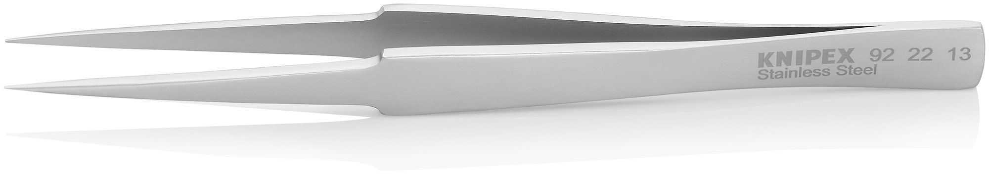 Stainless Steel Gripping Tweezers-Pointed Tips, 5 1/4 in., 0.40 mm TT, 0.50 mm TW