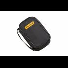 The Soft Carrying Case opens laterally to allow use of the test tool without removing it from the case and includes a strap to secure the test tool. It's made of a durable polyester 600D case construction for long life and is compatible with the Fluke 20, 70, 11X, 170 Series digital multimeters and other similar format test tools.