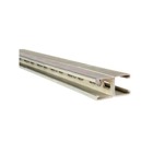 A1202HS-10EG Half Slotted Strut Channel, Back-to-Back, 10 ft x 1-5/8 inch x 1-5/8 inch, Electro-galvanized Steel, 12 Gauge