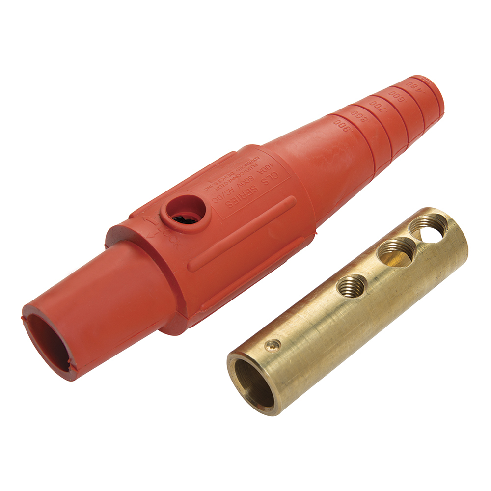 Female Plug #2/0-4/0 400A 600V Orange