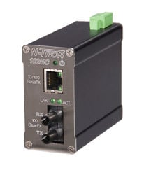 102MC Industrial Media Converter, ST 2km