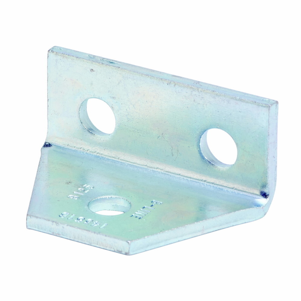 Eaton B-Line series shelf angle and brackets, 2.31" H x 3.5" L x 1.62" W, Steel, Electro-plated, 1/4" Gauge
