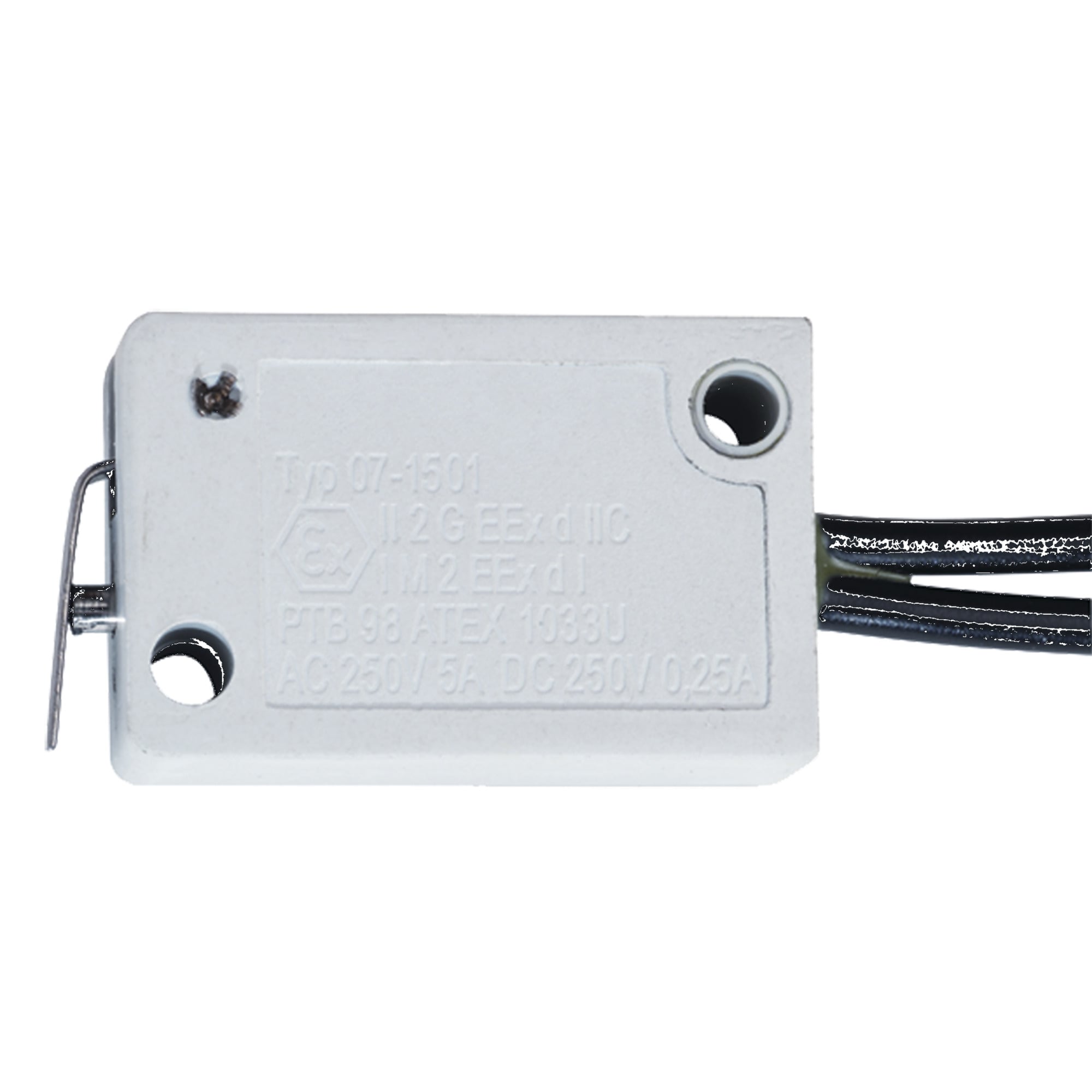 Hazardous Location Door Switch, .39x.71x1.10, Gray, Plastic