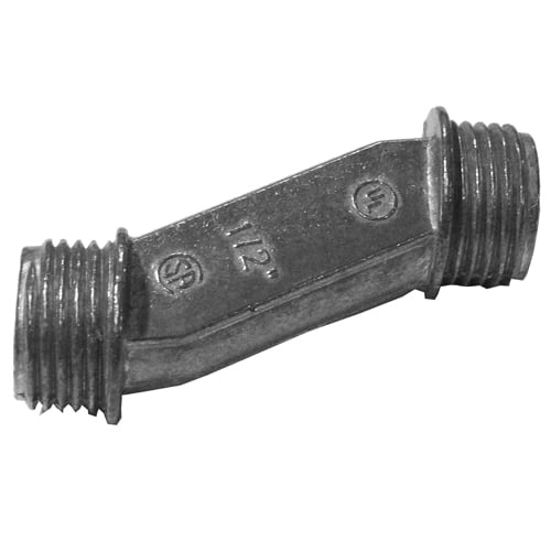 Features:1.15IN Dia X 2.6IN Length, For Cabinets, Enclosures, Standard:UL 514B, CSA C22.2, NEMA FB-1, Size:0.75IN, Material:Die Cast Zinc