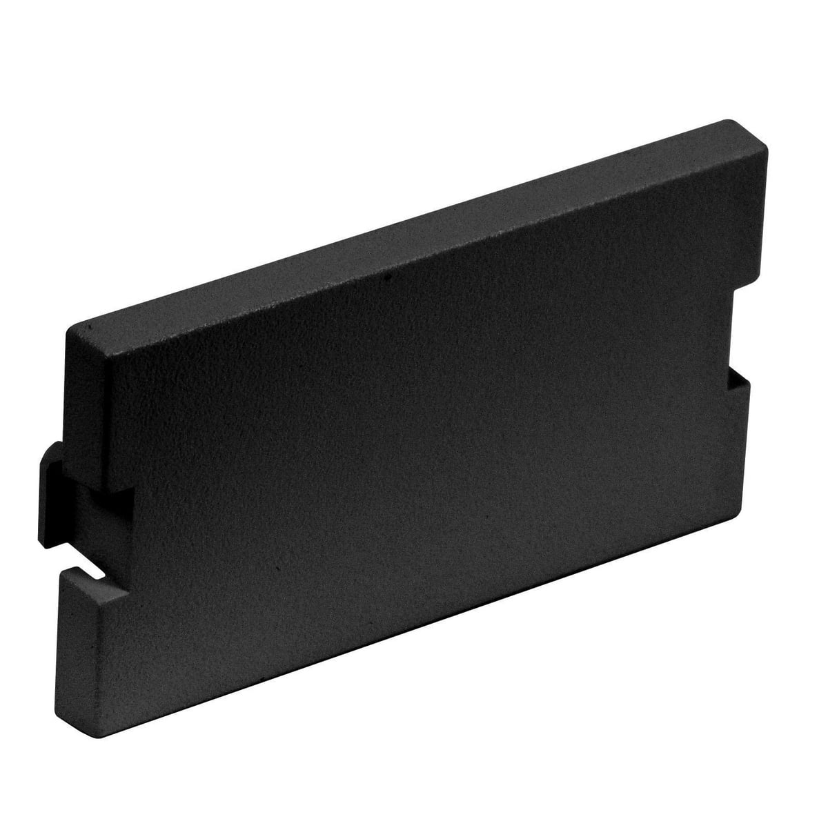 Audio/Video Module, Blank, 1 Unit, Black