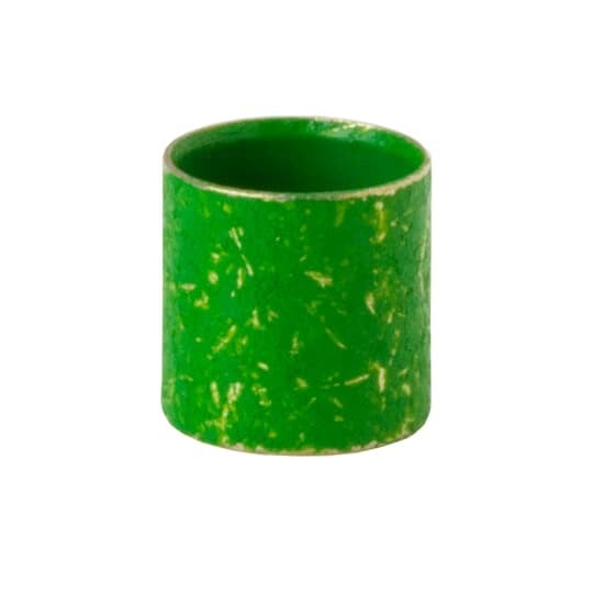 Two Piece Outer Sleeve Connector for Hexagonal Range, Length 1/4 Inch/6.4mm, Inner Diameter .219 Inches/5.56mm, Outer Diameter .250 Inches/6.35mm, Color Green, Soft Bronze, Tin Plated