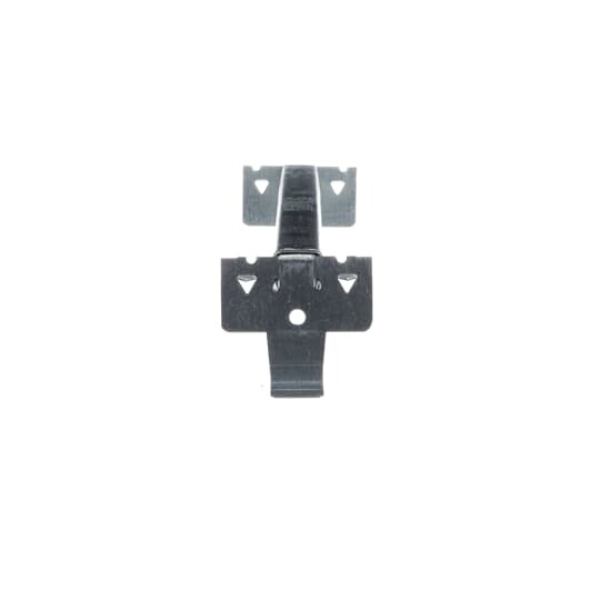 Adjustable bar hanger. Depth 1-3/16 inch. For 3/8 inch, 1/2 inch and 5/8 inch wall board and plaster. Score marks for drywall and plaster depths. Maximum load capacity: 50 pounds (22.7 kilograms). Length: 10-1/2 inches to 18-1/2 inches. Packaged complete with fastener.