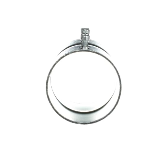 Set Screw Coupling, Concrete Tight, Conduit Size 2-1/2 Inches, Length 4.281 Inches, Material Zinc Plated Steel, For use with EMT Conduit