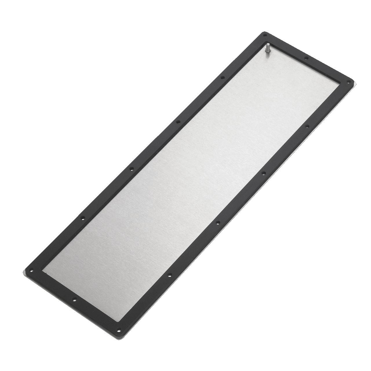 Gland Plate, Type 4 and 12, 12 Gauge, 22.98x8.48, Gray, Steel