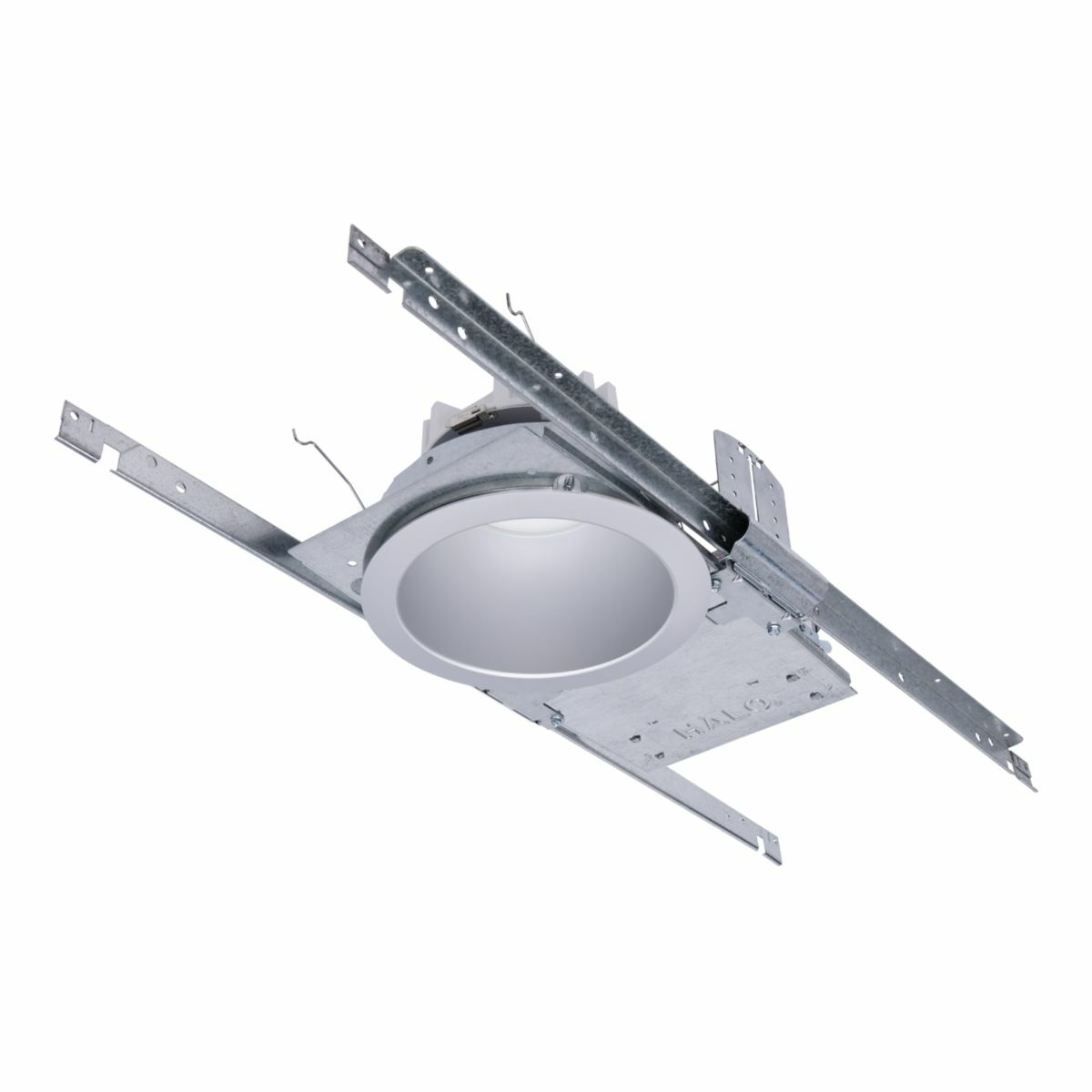 6" conical Reflector, medium 60 degree beam angle, white flange