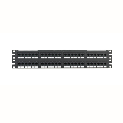 NK Punchdown Patch Panel, Cat 6, Flat, 4