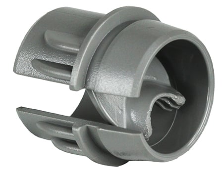 Cable Connector, 1/2 in. Size, ThermoPlastic, Snap In mounting, 14/2 to 10/3, 14/2, 12/2, 14/3 AWG cable size