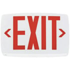 The Contractor Select Quantum LQM emergency exit sign from Lithonia Lighting with improved aesthetics and performance, is easy to install and maintain. The advanced optical design and electronic technology deliver high-quality light output when it is need