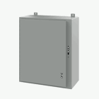 Disconnect Enclosure without Handle Type 12, 30.00x25.38x12.00, Gray, Steel