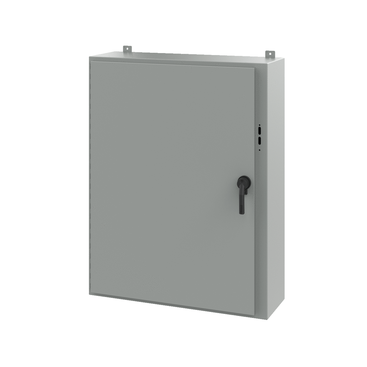 Disconnect Enclosure with Handle Type 12, 48.00x37.38x12.00, Gray, Steel