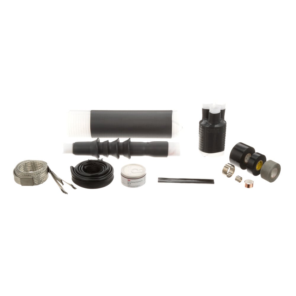 3M(TM) Cold Shrink QT-III, 3 Conductor Termination Kit 7691-S-4-3G, 0.50-0.70 in Cable Insulation O.D.