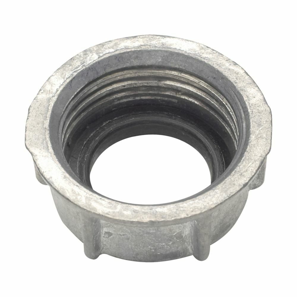 Eaton Crouse-Hinds series throat bushing, Rigid/IMC, Insulated, Zinc die cast, 150C, Threaded, 2-1/2"